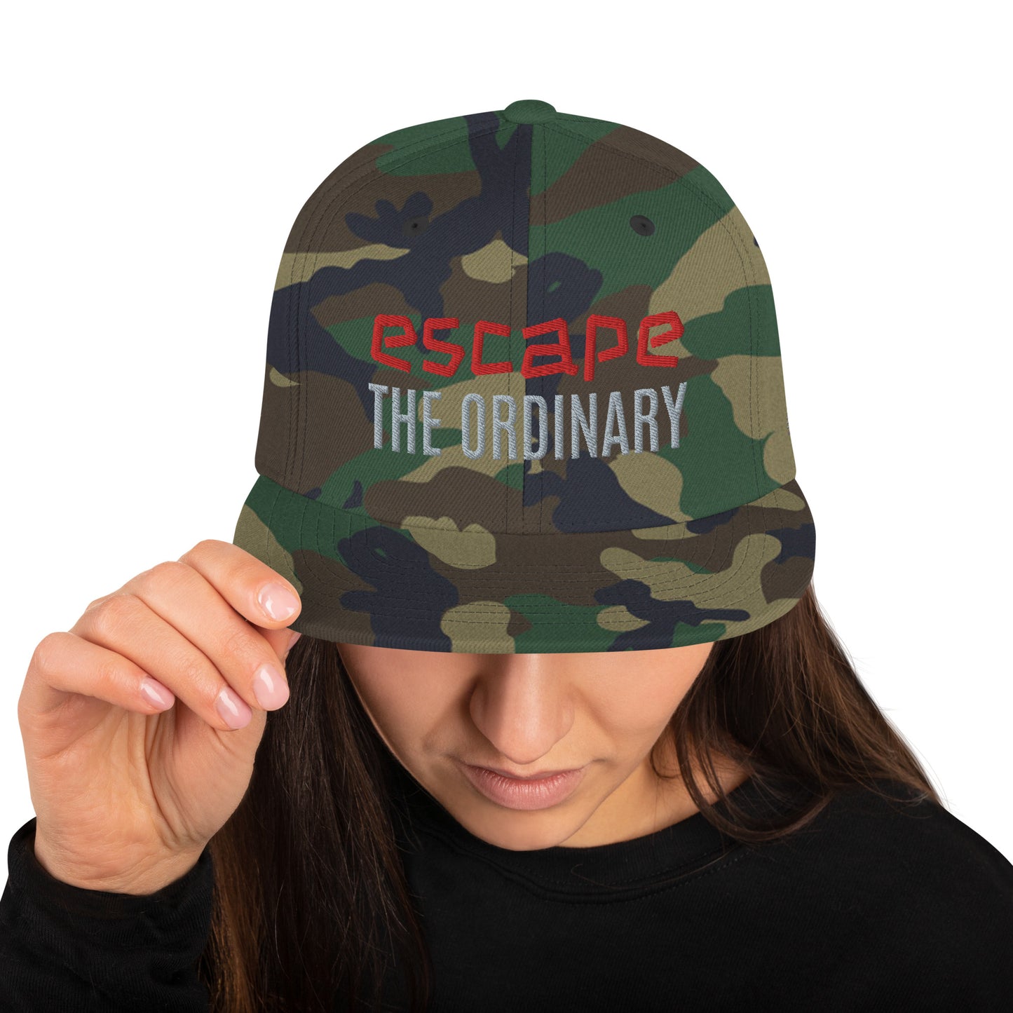 Escape The Ordinary Snapback Hat