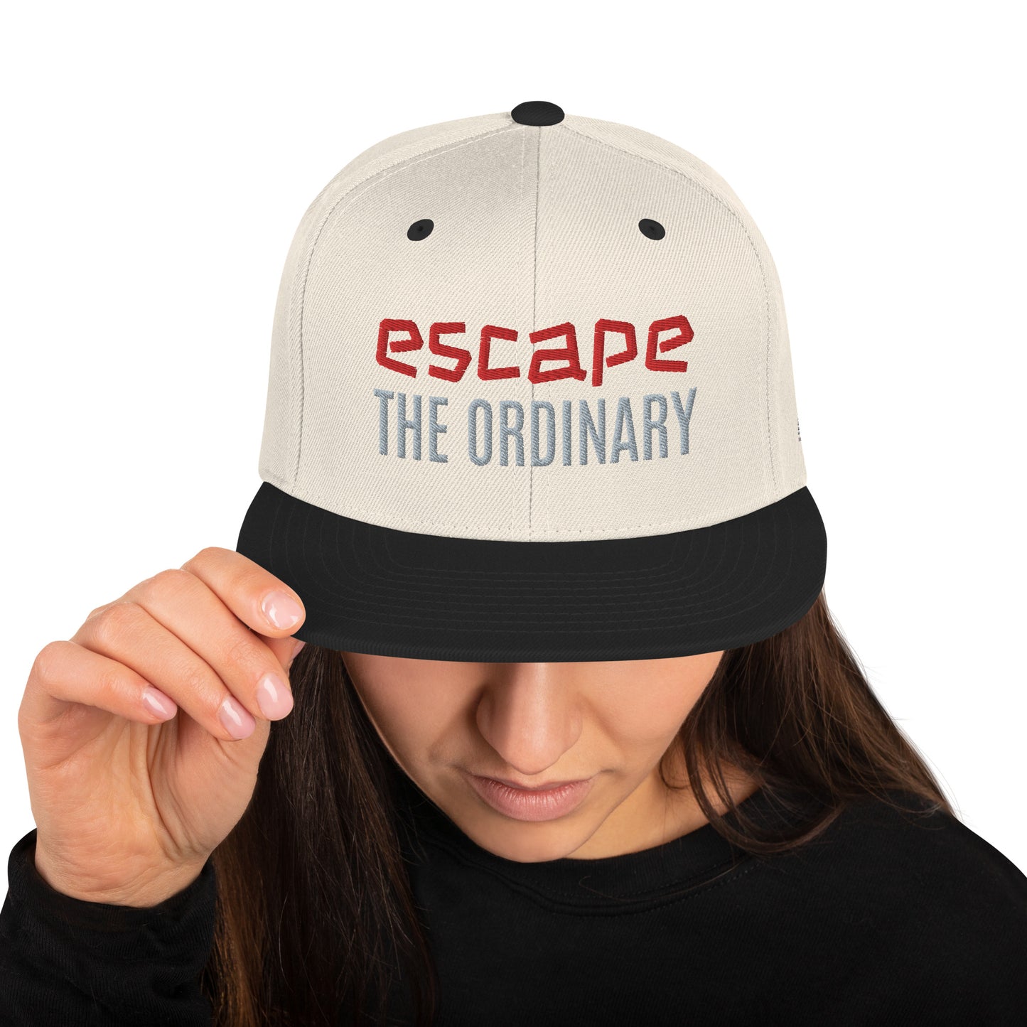 Escape The Ordinary Snapback Hat