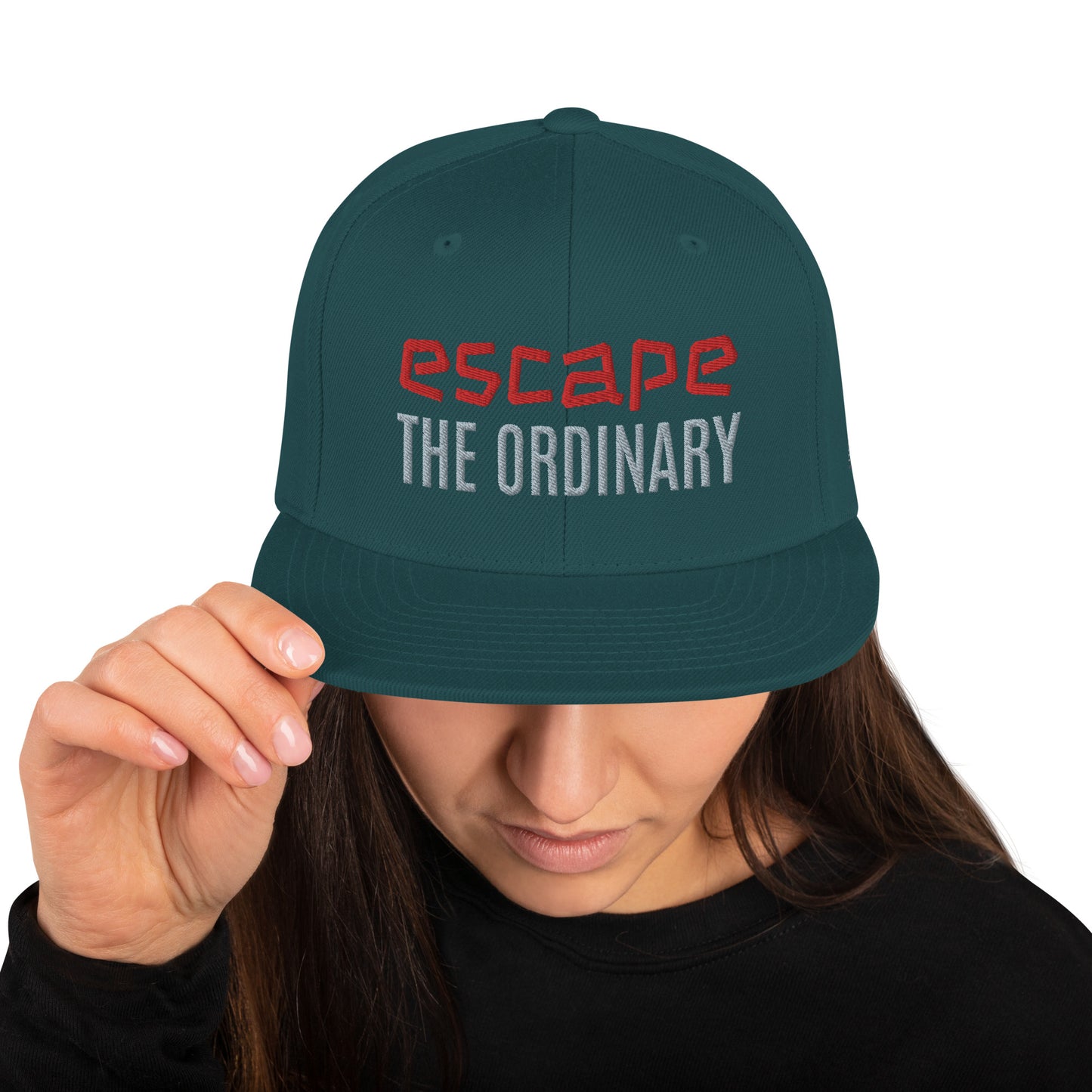 Escape The Ordinary Snapback Hat