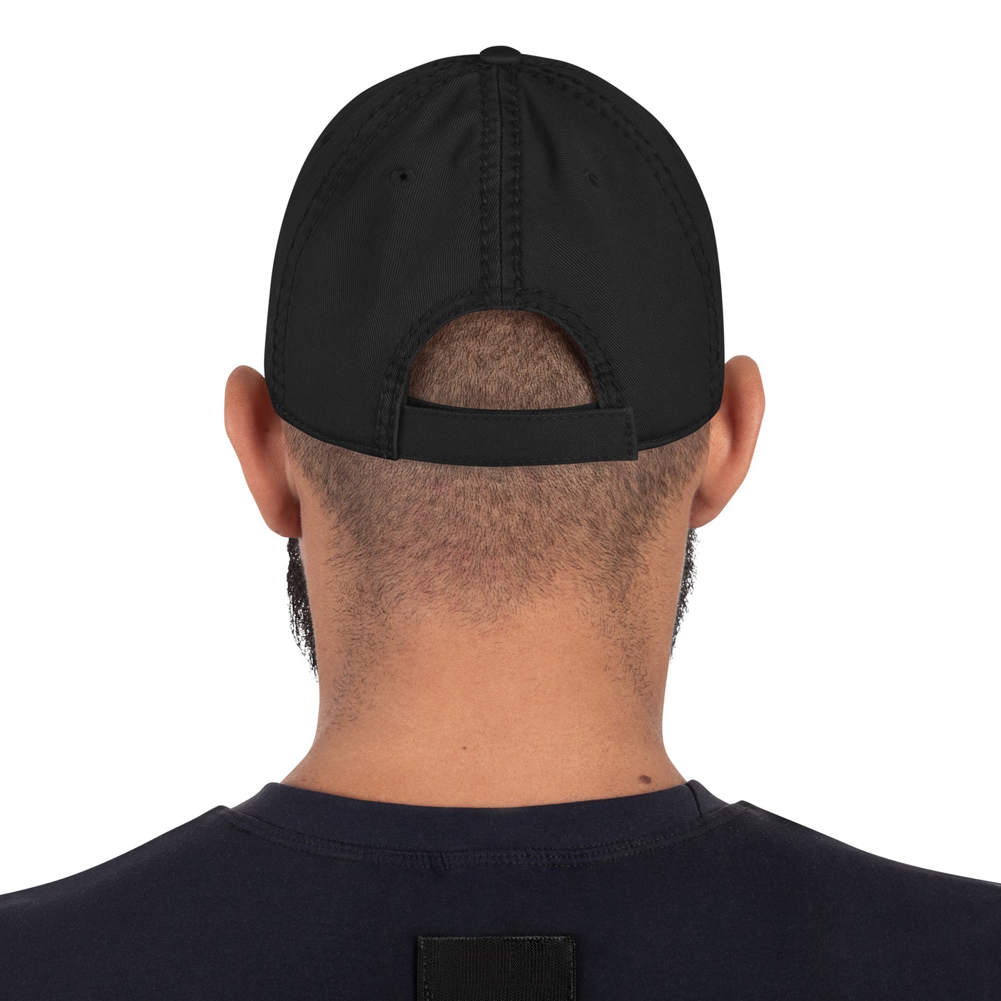 Nextlevel Distressed Dad Hat Black & Blue