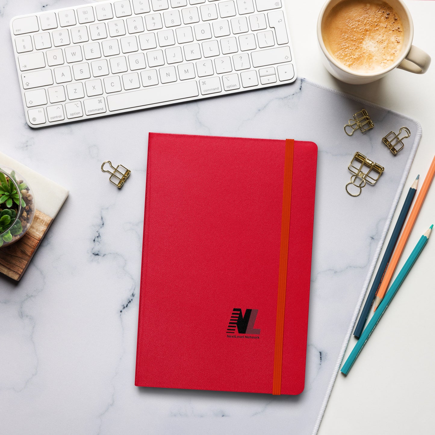 Nextlevel Hardcover bound notebook