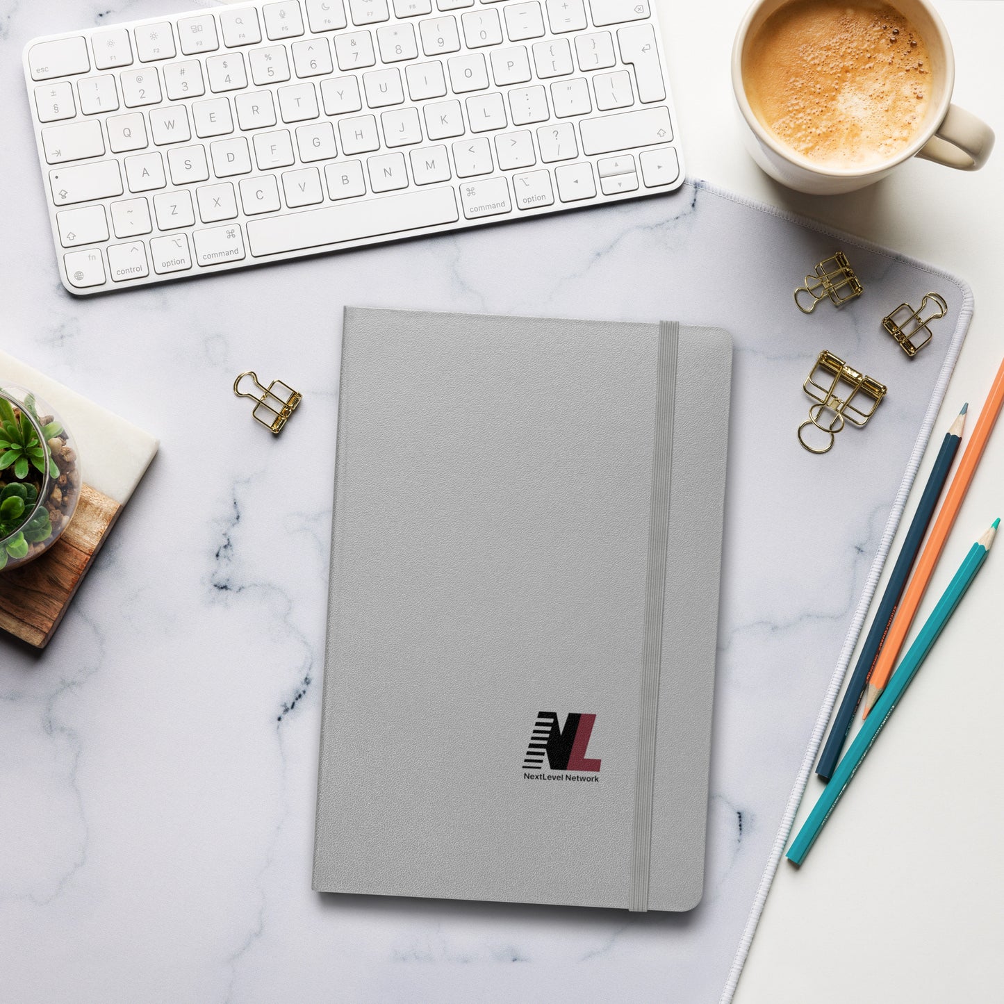 Nextlevel Hardcover bound notebook