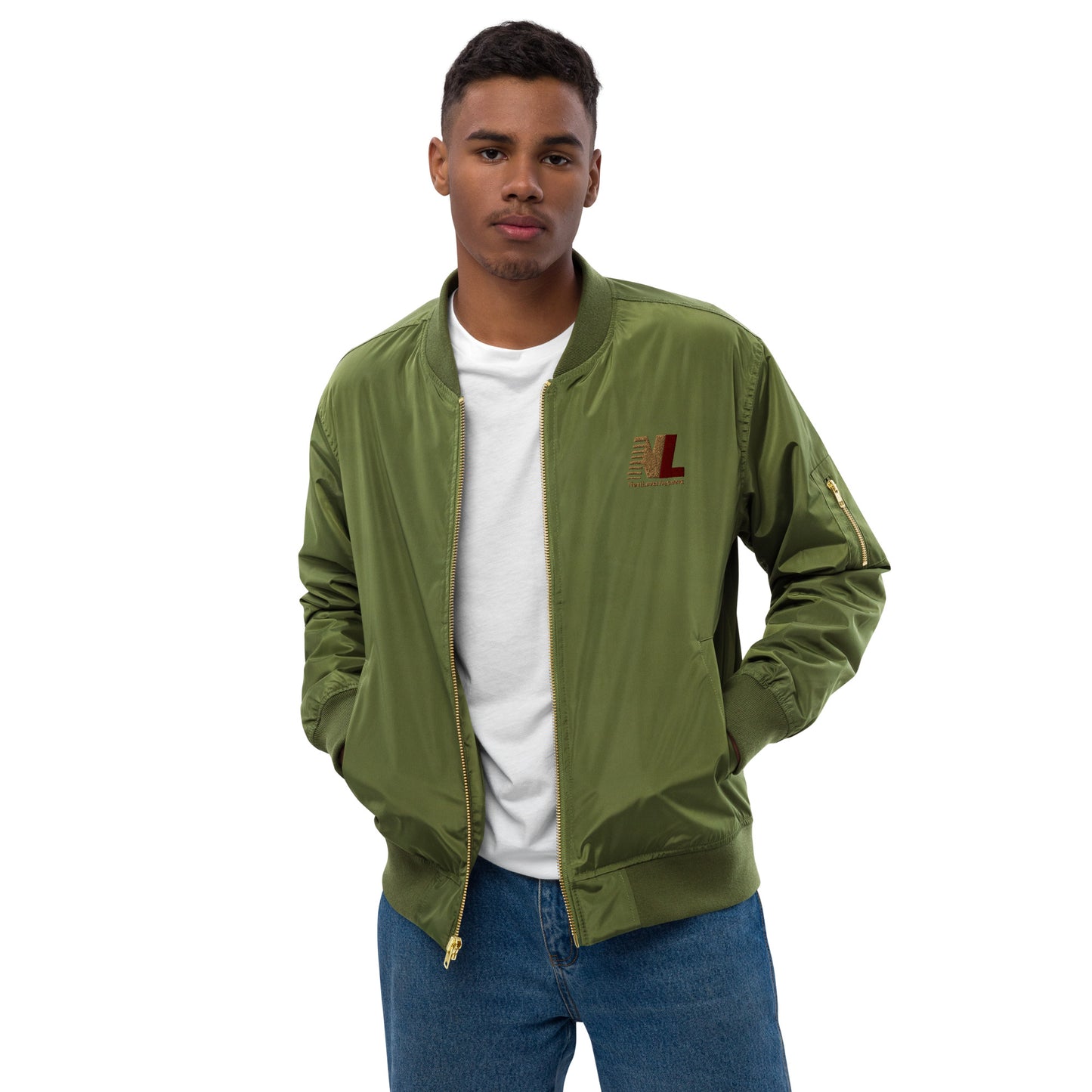 Nextlevel Green bomber jacket