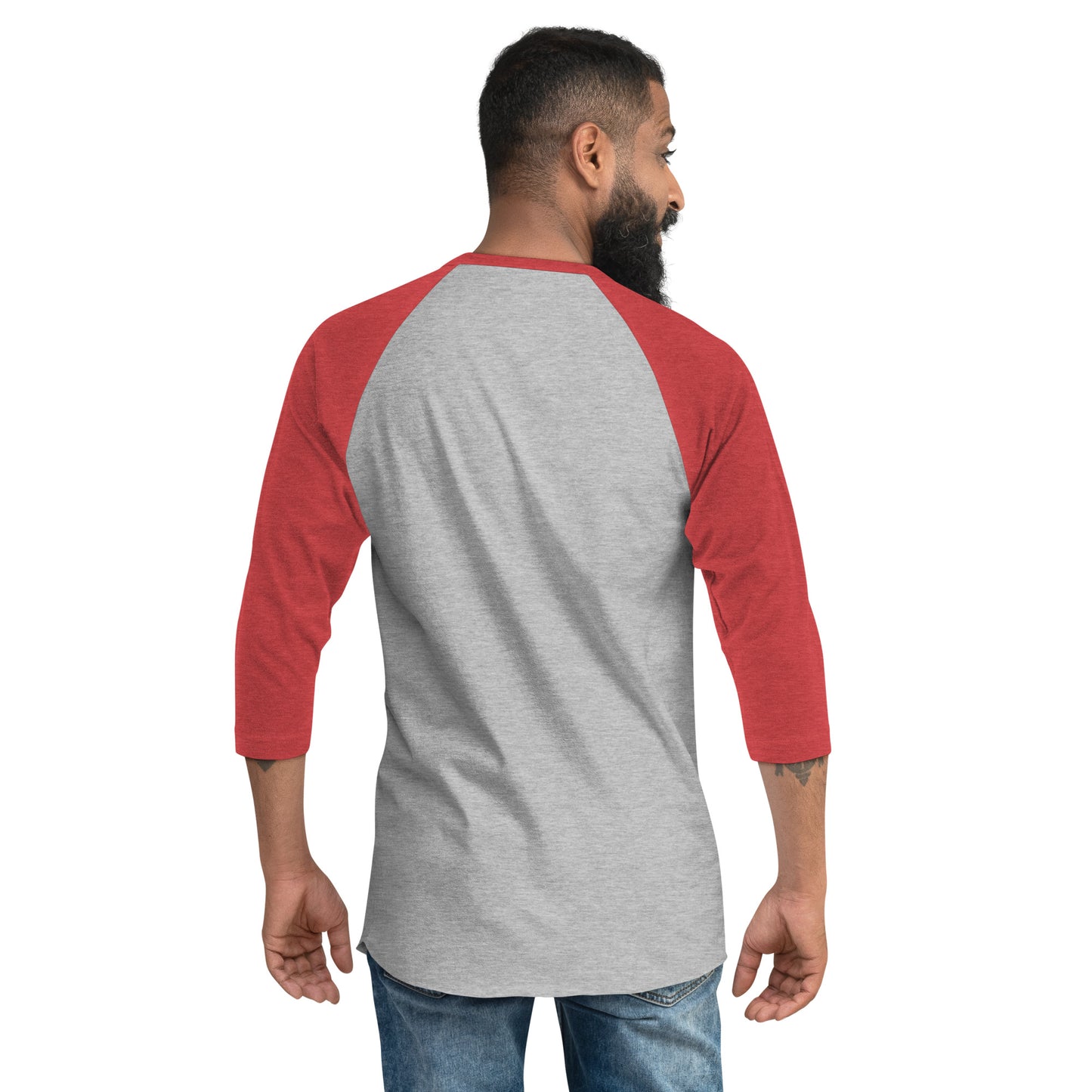 NextLevel 3/4 sleeve raglan shirt