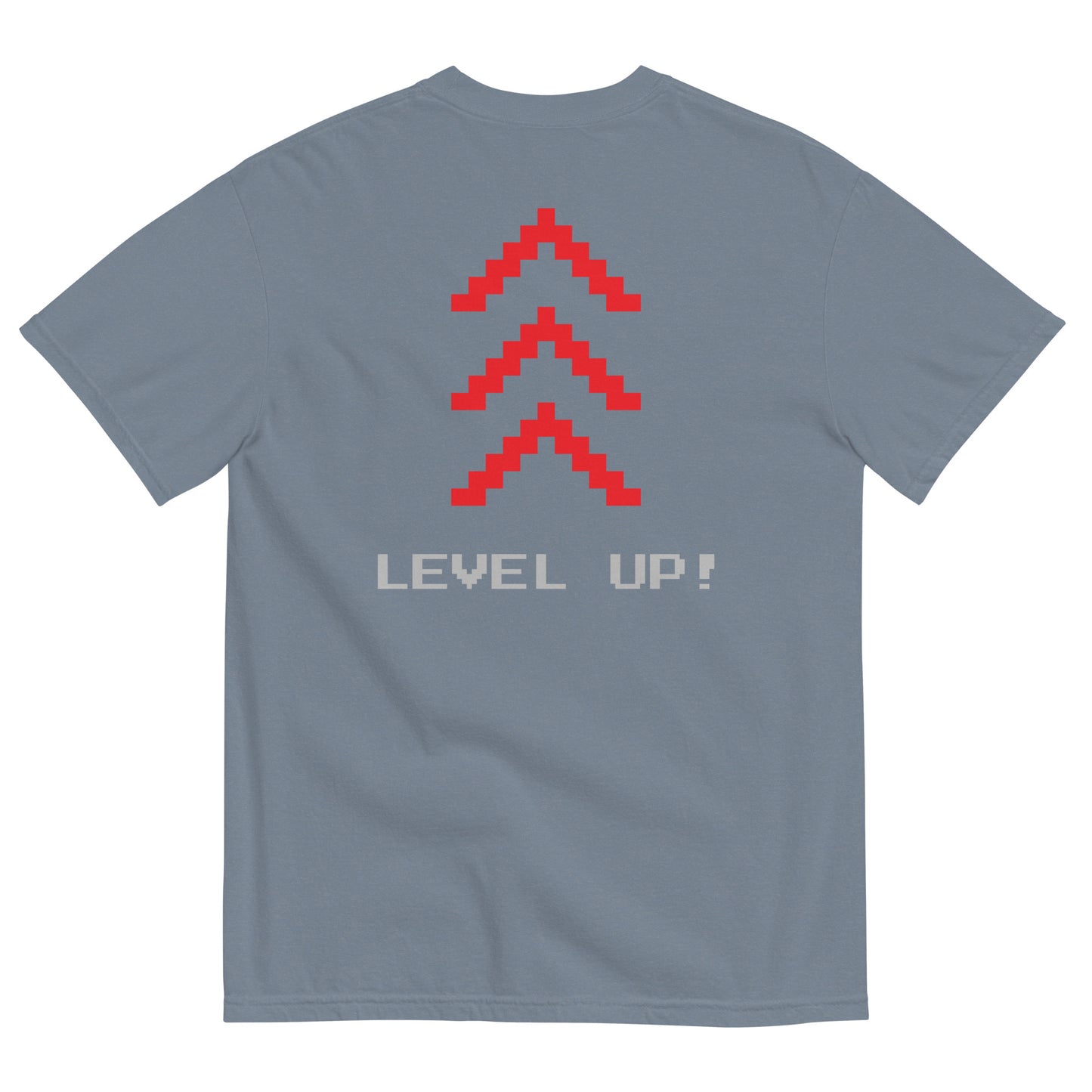 "Level Up" Unisex garment-dyed heavyweight t-shirt