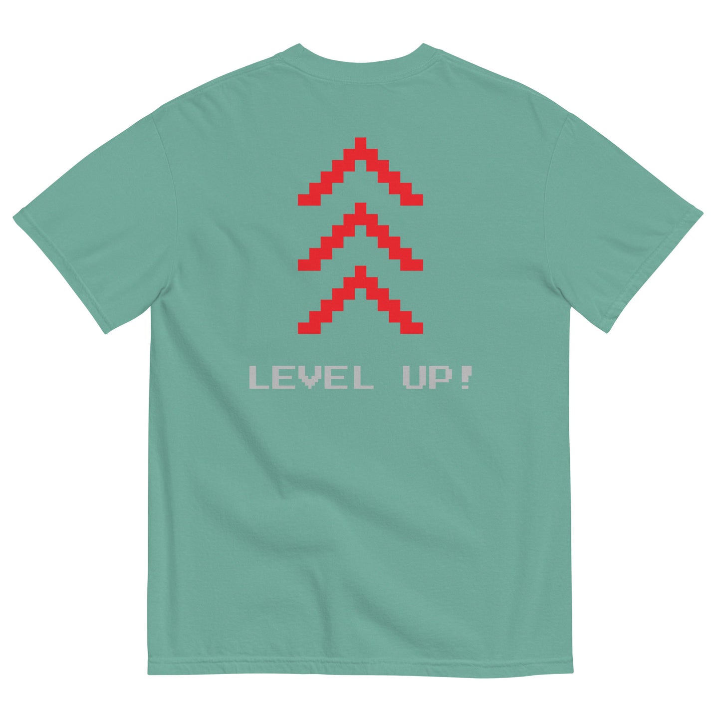 "Level Up" Unisex garment-dyed heavyweight t-shirt