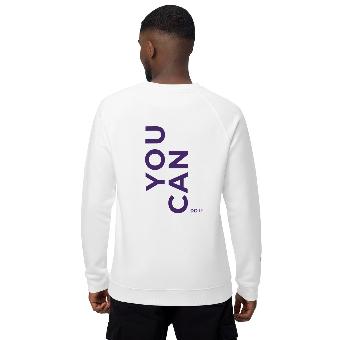 YOU CAN Unisex organic raglan sweatshirt