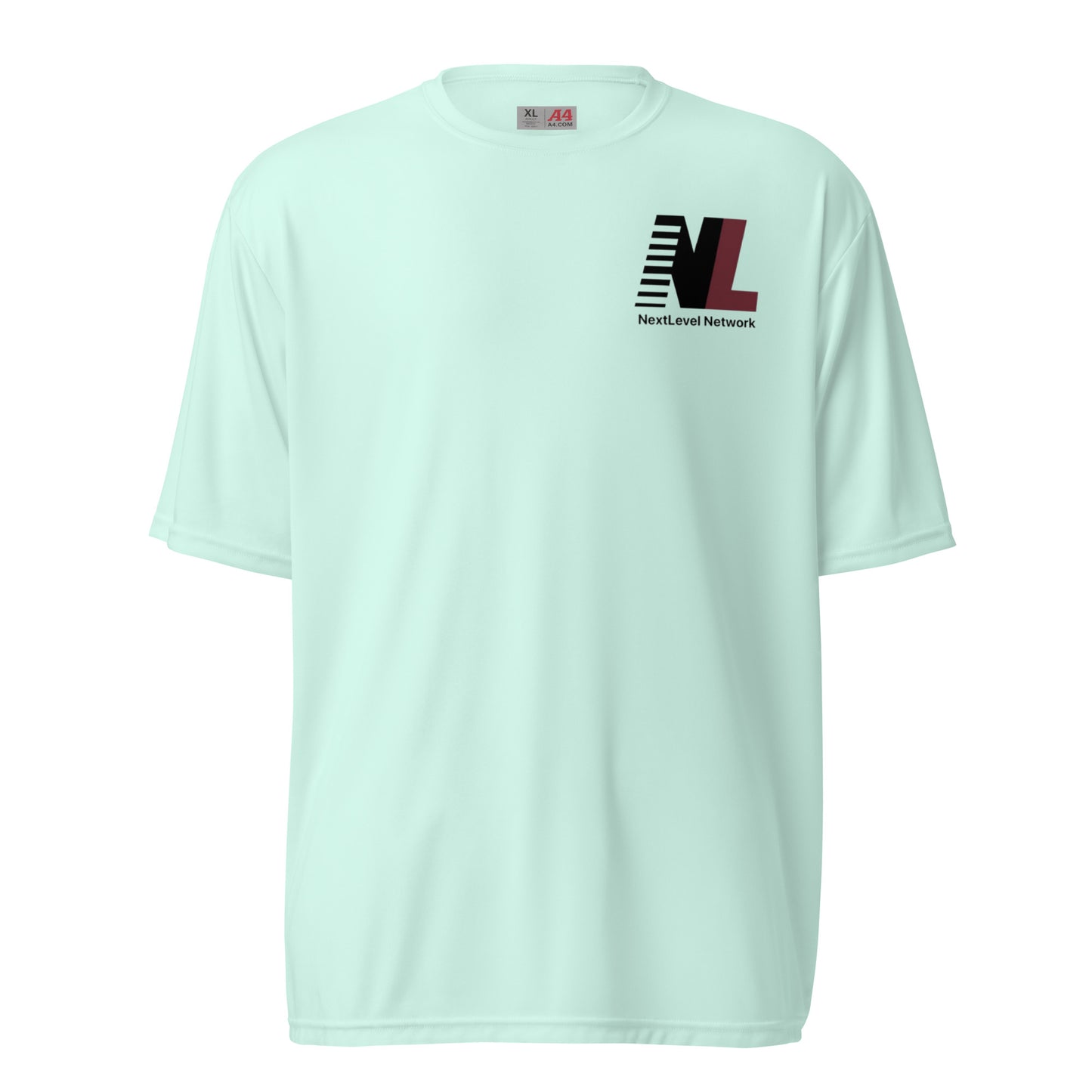 NEXTLEVEL Unisex performance crew neck t-shirt light colors