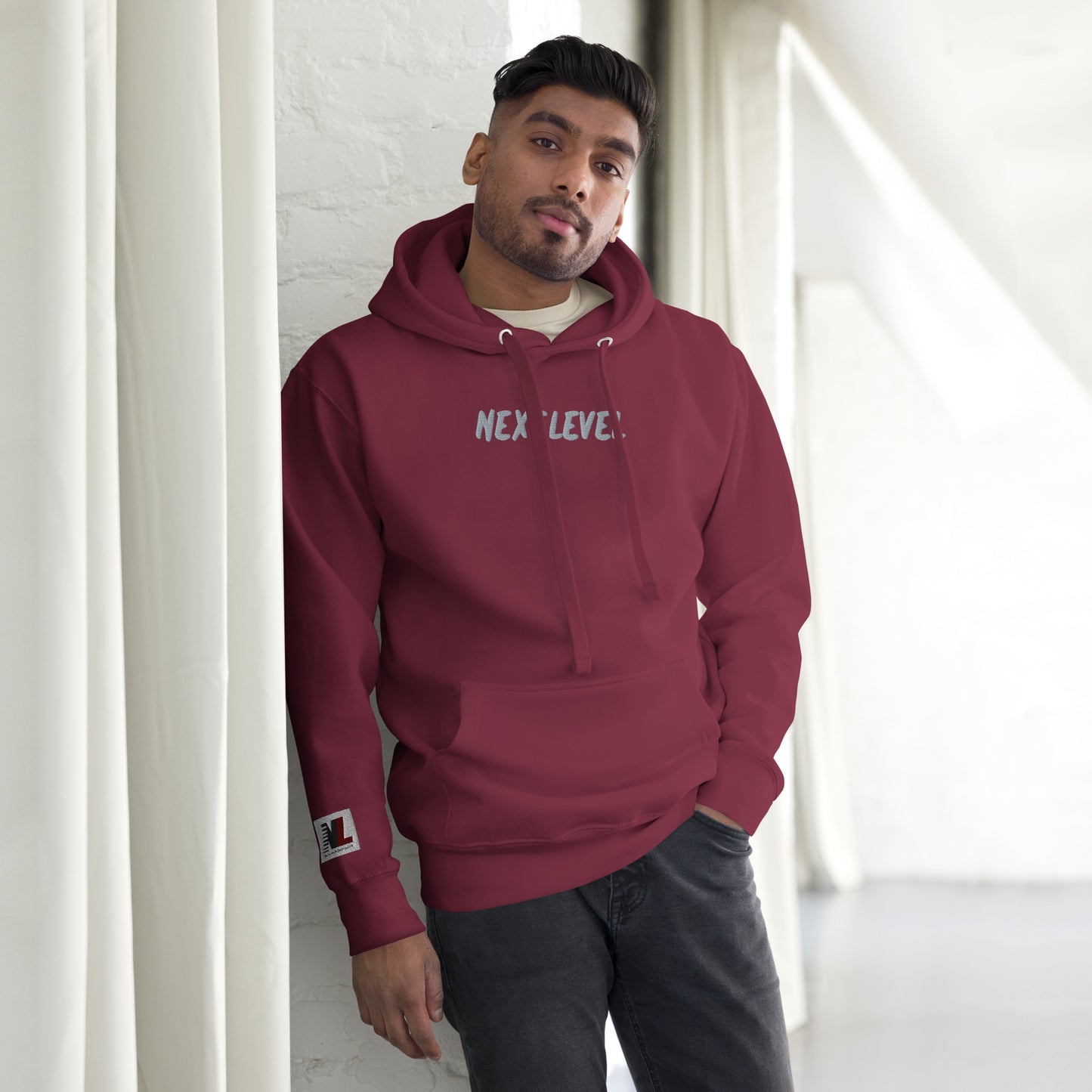 Nextlevel Embroided hoodie