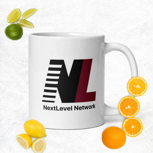 NextLevel White glossy mug