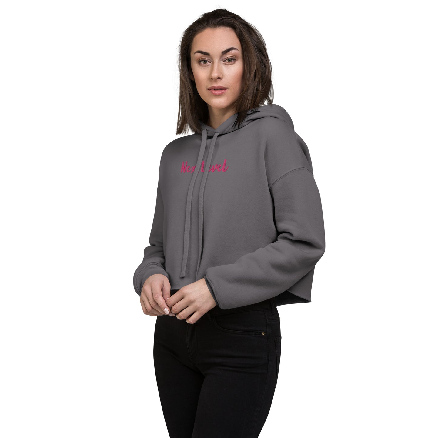 NextLevel Crop Hoodie